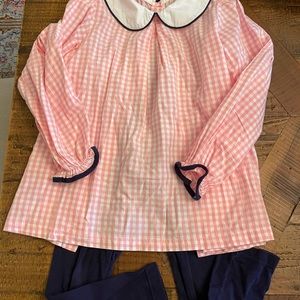 Precious two piece legging and blouse set